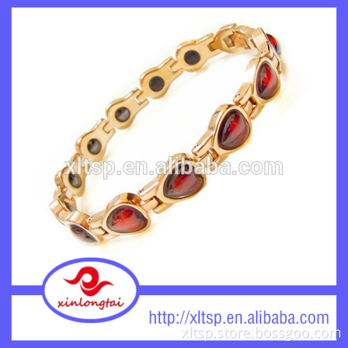 High quality health magnet bracelet women Natural Stone Bracelet of XLT-715